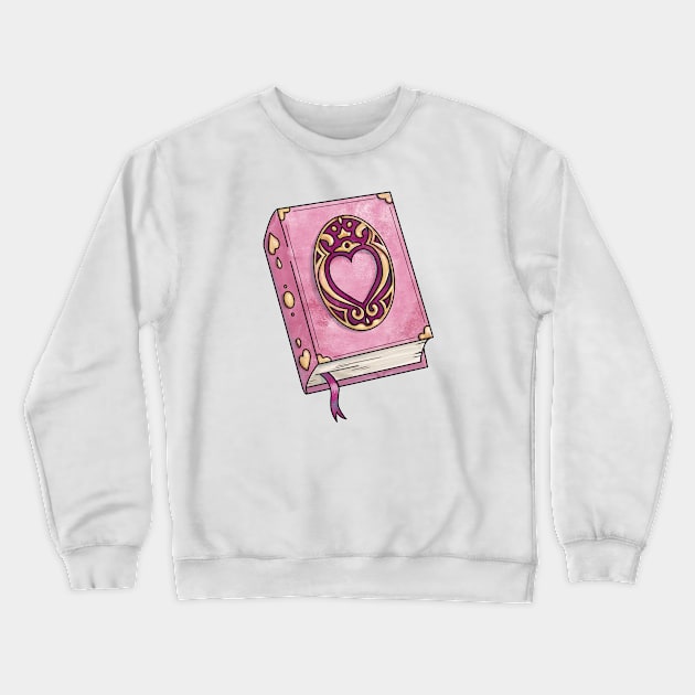 Books are my Valentine Crewneck Sweatshirt by Ellen Wilberg